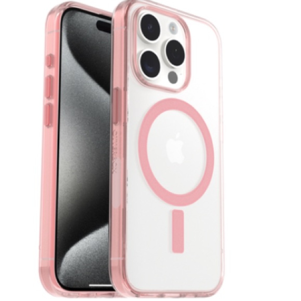 OtterBox Lumen Series iPhone 15 Pro Max Case Pink - NEW